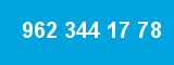 962 344 17 78 962 344 17 78